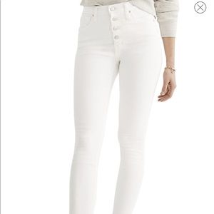 Madewell 10-Inch High Waist Crop Skinny Jeans